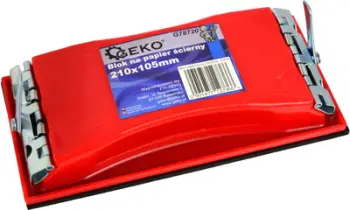 Bllok për letër zmerile GEKO, 210x105 mm, plastikë, portokalli