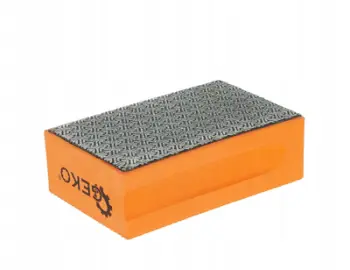 Bllok bluarës diamanti Geko P200, 94x64x31mm, për pllaka, portokalli
