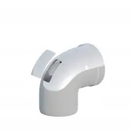Elb me hapje inspektimi Ricom PP60/100RBS, 60/100 mm, 87°, i bardhë