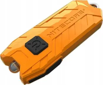 Elektrik dore Nitecore Tube V2.0, 55 lumens, USB i rikarikueshëm, portokalli