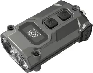 Elektrik dore Nitecore TINI 3, 600 lumens, USB-C, gri