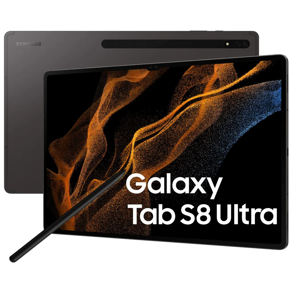 Tablet Samsung Galaxy Tab S8 Ultra 14.6", 256GB, 5G, i hapur, grafit - 1