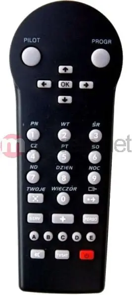Pilot televizori Philips RC 8244 C Plus, zëvendësues, universal, i zi