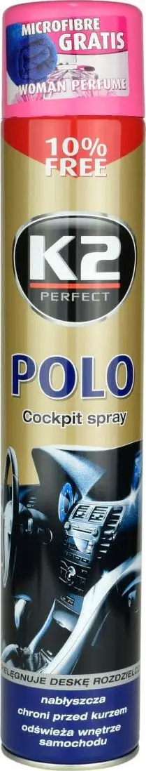 Sprej kokpiti K2 Polo Cockpit Women, 750ml, aromë për gra
