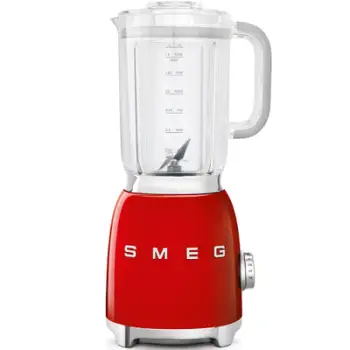 Blender SMEG 50's Style BLF01RDEU, 800 W, 1.5L, i kuq