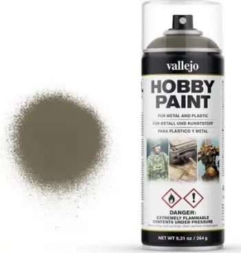 Sprej boje Acrylicos Vallejo VJP28007, 400ml, Russian Uniform