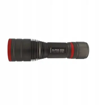 Elektrik dore Falcon Eye Alpha, 500 lumene, alumini, i zi