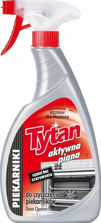 Sprej pastrues furre TYTAN Oven Cleaning Foam, 500g