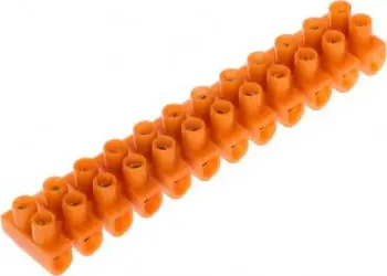 Bllok elektrik Simet KE-LTF12-4.0, 12 pole, 1.5-4 mm², portokalli