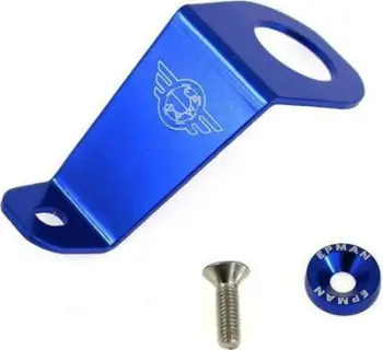 Mbajtëse radiatorësh Epman për Honda Civic 92 95, alumin, JDM, blu