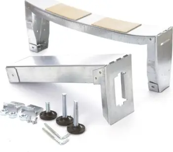 Këmbë vaska Koller Pool AO5EROS30, set 4 copë, metal krom
