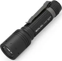 Elektrik dore Ledlenser Solidline ST7R, i ripërtëritshëm, trup alumini, i zi