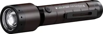 Elektrik dore Ledlenser P6R Signature, i karikueshëm, dritë LED e fuqishme, i zi