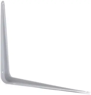 Mbajtëse rafti Emuca SB-01, 250x300mm, metal, argjend mat