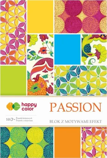 Bllok letra kreativesh Paprensk Zbo Passion, 20 x 29 cm, 170–220 g, shumëngjyrësh
