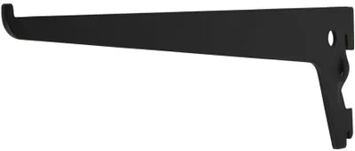 Mbajtëse rafte Carrier 1-row, 250mm, standard, e zezë - 1