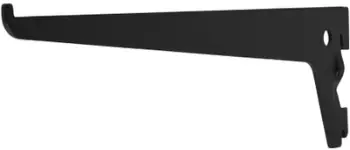 Mbajtëse rafte Carrier 1-row, 250mm, standard, e zezë