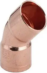 Kënd 45° për tub bakri Viega, 12mm, bronz