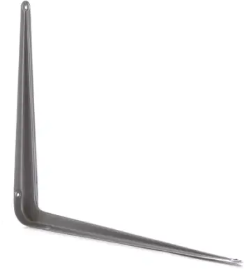 Mbajtëse rafti JetWorld SHELF HOLDER SB-01, 300x350 mm, argjend mat