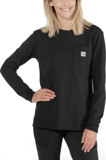 Këmishë Carhartt Workwear për gra, madhësia S, e zezë
