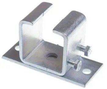 Mbajtëse tavani Helsafrom KKKL 100, metal i galvanizuar, set 4 copë, gri