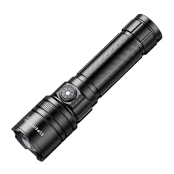 Elektrik dore Superfire Y25, lazer, karikim USB C, i zi