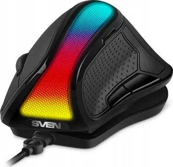 Mouse gaming Sven RX-G890, vertikal, 10000 dpi, RGB, i zi