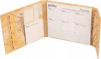Bllok planifikues javor Harry Potter Post it, 17 x 16.5 cm, shumëngjyrësh