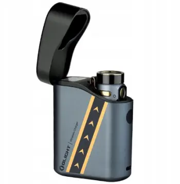 Elektrik dore Olight Baton 4 Fighter Pilot Premium, 5000mAh, USB C, gri