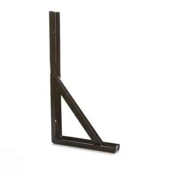 Mbajtëse rafti Stabilus HH81756, 150x150 mm, metal, e zezë