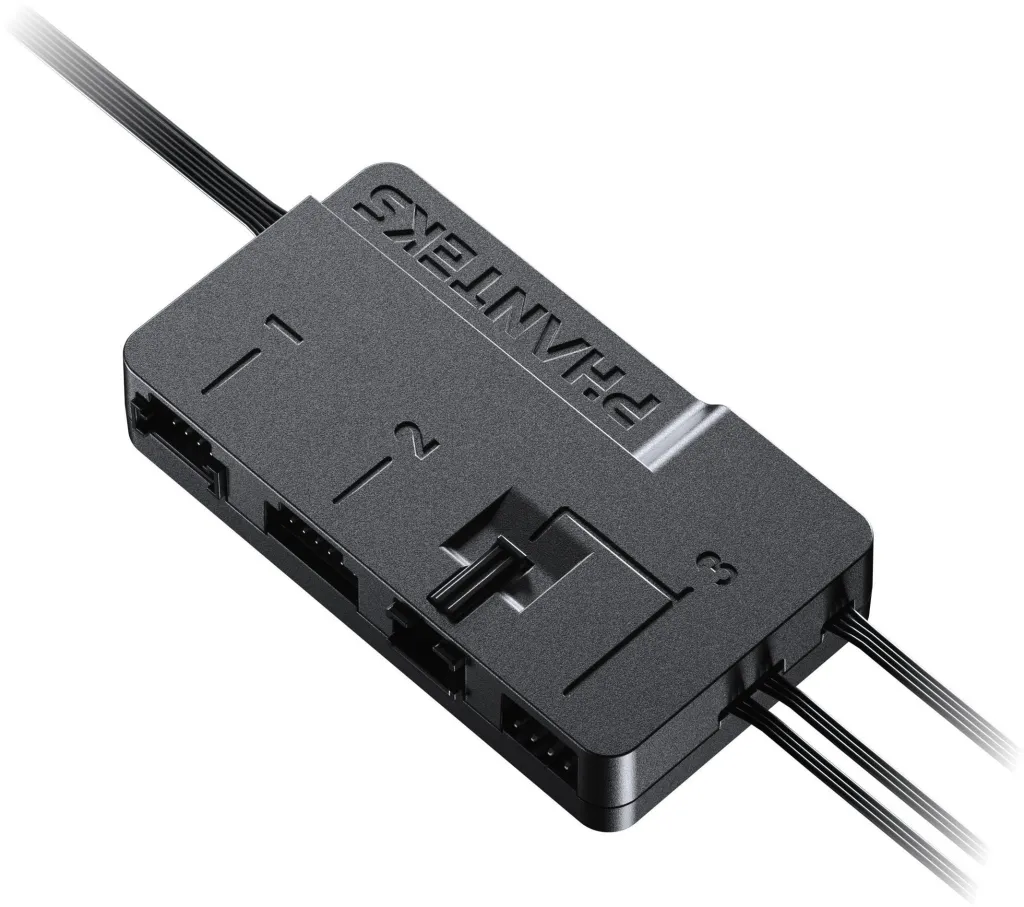 Kontrollues ventilatorësh dhe RGB Phanteks Nexlinq Controller Hub V2, USB, SATA, i zi - 1