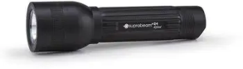Elektrik dore Q4 Defend Battery LED Torch, 400 lumens, me dimmer elektronik, i zi