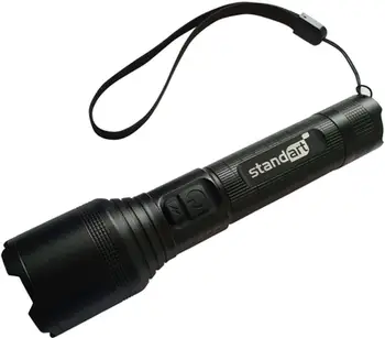 Elektrik dore Standart Torch Portable Recharge, xhepi, me rikarikim, i zi