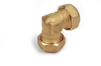 Kënd hidraulik TDM BRASS Pres Attachment VS 1680, 18x1/2", bronz