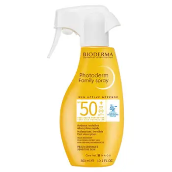 Sprej mbrojtës ndaj diellit Bioderma SPF 50+, 300 ml
