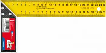 Kënd matës çeliku Top Tools Try Square, 250 mm, shkallë metrike, i verdhë