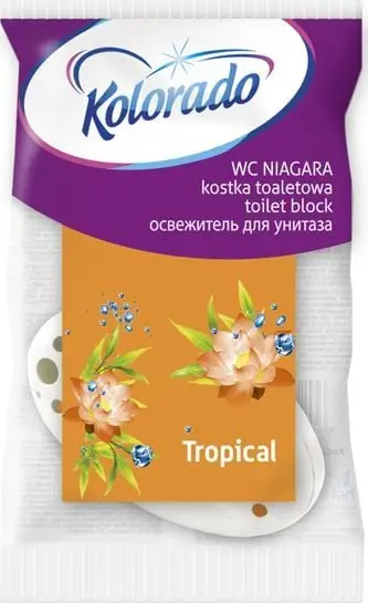 Bllok tualeti Kolorado Niagara Tropical, 35g, universal