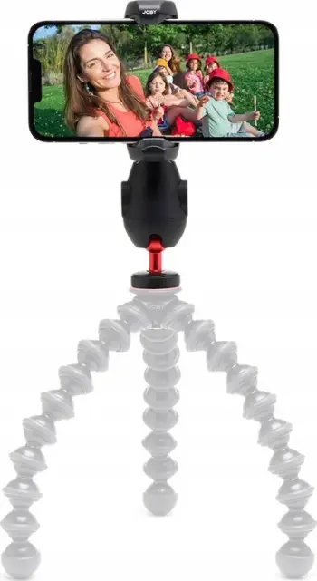 Mbajtëse telefoni JOBY GripTight PRO 3, rrotullim 360°, 2 cold shoe, e zezë