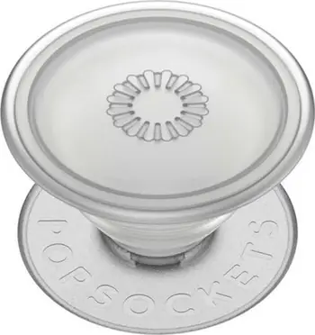Mbajtëse telefoni PopSockets PopGrip Plant, qëndrim për celular, gri
