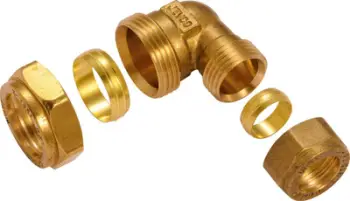 Këndare kompresioni Comap JEVCOJ512, 18mm, me filetë, bronzi