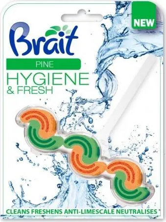 Bllok WC Brait Pine, 45 g, aromë bredhi - 1