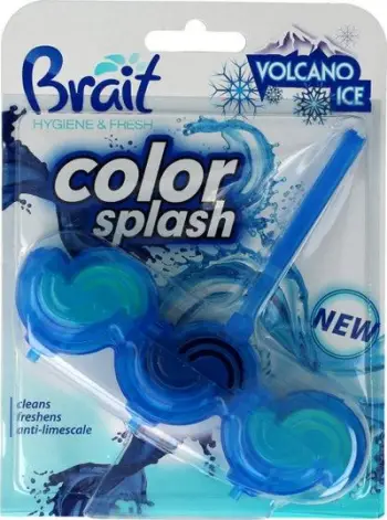 Blloqe tualeti Brait Two Phase Volcano Ice, set 10x45g, aromë e freskët