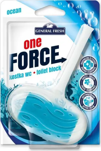 Bllok WC General Fresh One Force Ocean, 40g, aromë oqeani, blu