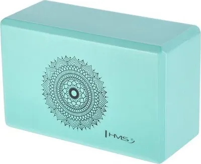 Bllok yoga HMS KJ02, kork natyral, i kafe - 1