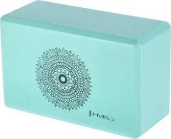 Bllok yoga HMS KJ02, kork natyral, i kafe