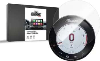 Mbështjellës ekran motoçiklete GRIZZ Ceramic Film për Indian Scout 4", 2022-2024, transparent