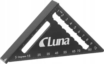 Këndore alumini Luna 281090001, 115 mm, për kënde 0° 90°
