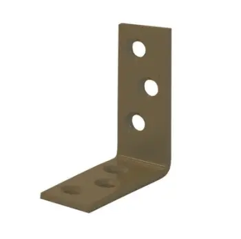 Këndore metalike Joinedit 72521, 40x40x15x2 mm, vrima të pafrezuara