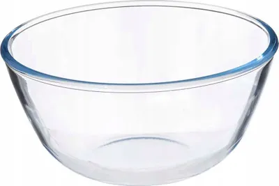 Enë qelqi 5five Simply Smart Glass Bowl With Lid, 2.7L, transparente - 3