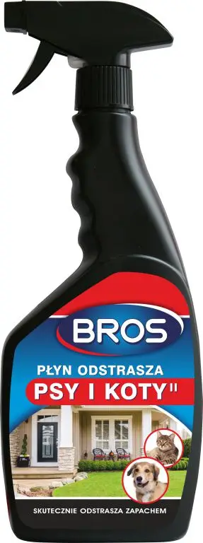 Sprej repelent për qen dhe mace BROS, 500 ml, për oborr dhe kopsht